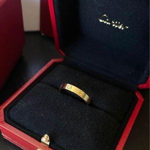 Cartier Love Ring 18K Yellow Gold